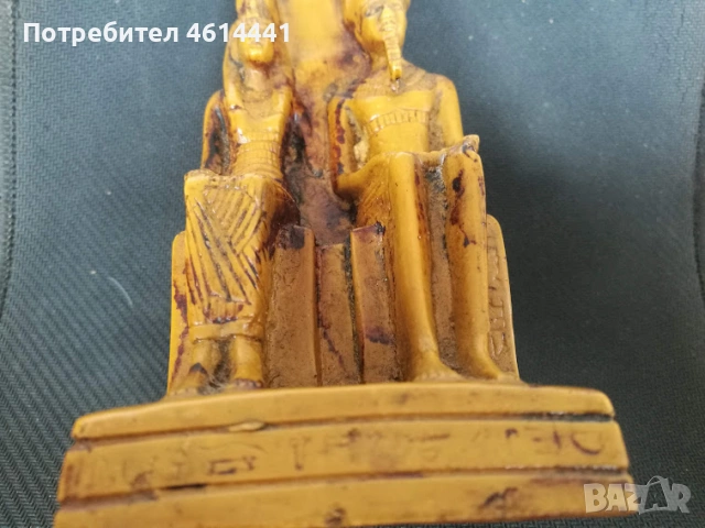 стара статуетка египет, снимка 10 - Антикварни и старинни предмети - 53744076