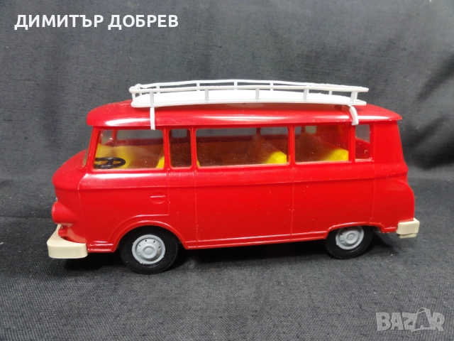 СТАРА РЕТРО СОЦ ГДР DDR ПЛАСТМАСОВА ИГРАЧКА КОЛИЧКА BARKAS B1000, снимка 2 - Колекции - 52791493