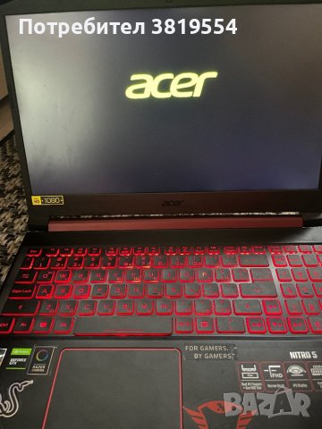 Gaming Лаптоп Acer nitro 5, снимка 2 - Лаптопи за игри - 41914460