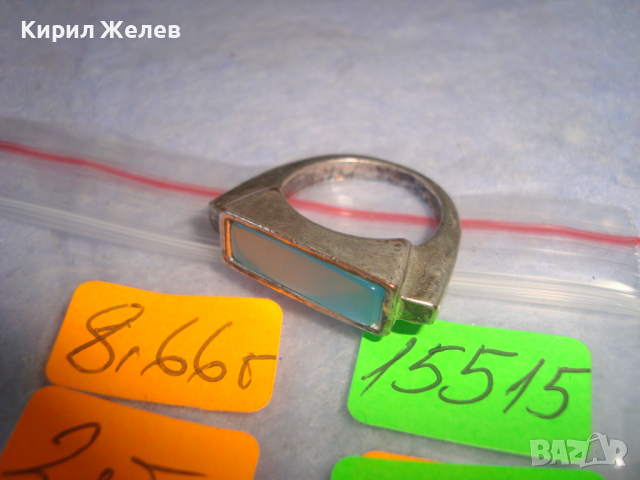 ДЕБЕЛО ПОСРЕБРЕН РЕТРО ВИНТИДЖ АРТ МЕДЕН СКЪПОЦЕНЕН ПРЪСТЕН 15515, снимка 7 - Пръстени - 36377808
