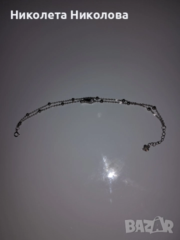 Сребърна дамска гривна 