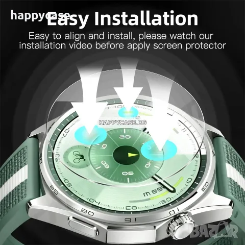 Huawei Watch GT7 Pro / GT6 Pro / GT7 GT6 46 41mm / 9H Стъклен протектор за екран, снимка 5 - Смарт часовници - 53140710