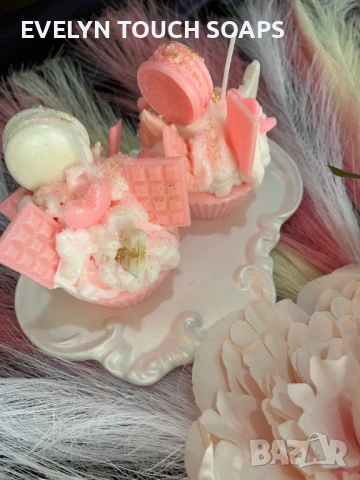 Декоративна ароматна свещ – мъфин