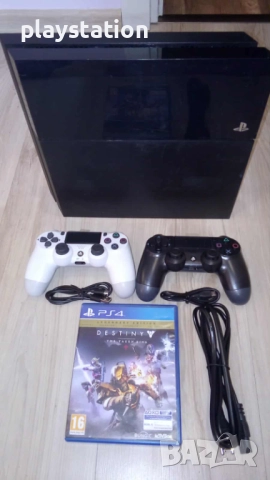 Playstation 4 с два нови контролера, снимка 3 - PlayStation конзоли - 51747388