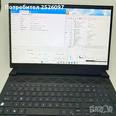 DELL G15/120Hz IPS/i7-11800H/RTX 3050/1TB NVMe/16GB DDR4, снимка 10 - Лаптопи за игри - 52362081