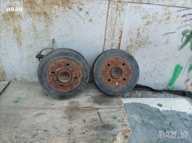 Задни главини барабани за Тойота Айго 2 врати. 2009 год. , снимка 2 - Части - 51662336