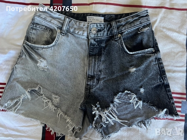 Къси дънки bershka
