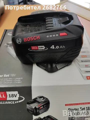 Батерия bosch pba18v 4ah