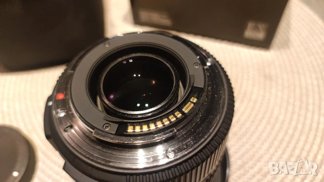 Продавам обектив Sigma 17-50mm f/2.8 EX DC OS HSM за Canon EF-S., снимка 7 - Обективи и филтри - 53611147