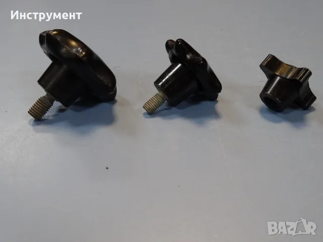 Звездообразна затягаща ръкохватка с неподнижна част Ф60/М10 Ф75/М12, снимка 2 - Резервни части за машини - 55770065