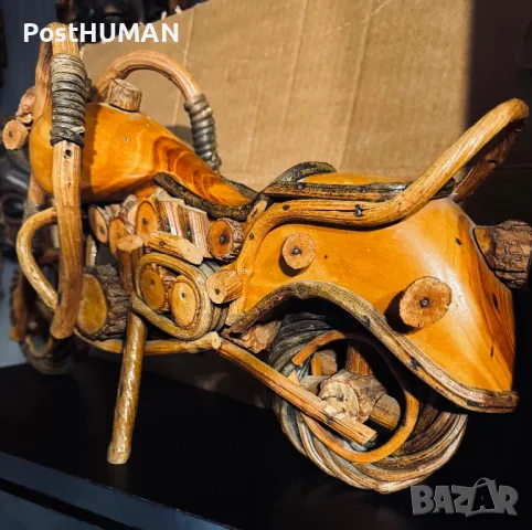Дървен мотор - макет - декорация, снимка 11 - Колекции - 48310413