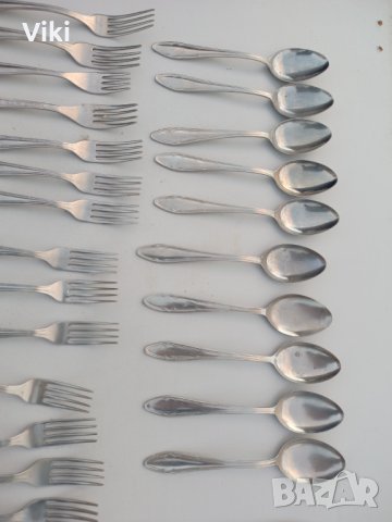 Вилици и лъжици + бонус , снимка 5 - Прибори за хранене, готвене и сервиране - 39710515