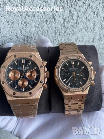 Часовници за двойки Ap,Rolex,Cartier , снимка 2 - Дамски - 51518827