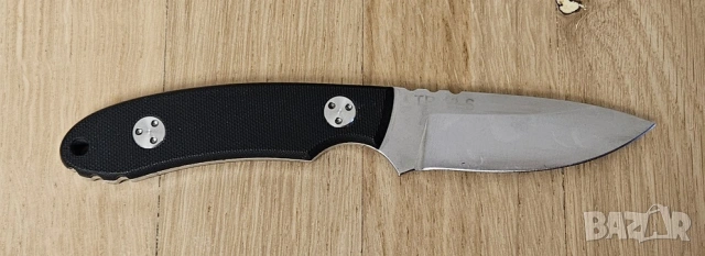 Нож TRC стомана Elmax limited edition ръчно правен лимитирана серия НОВ, снимка 3 - Ножове - 53344897