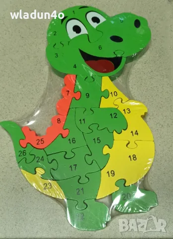 Образователни дървени пъзели по метода на Монтесори- 11 лв, снимка 5 - Образователни игри - 49714627