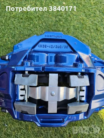 Продавам комплект НОВИ спирачни апарати и дискове M Sport BMW М1, M2 ,М3,М4, снимка 11 - Части - 49104620