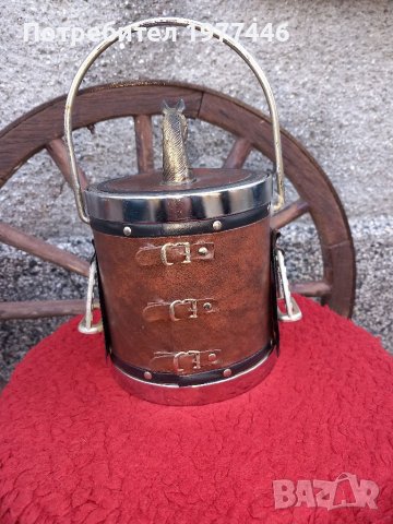 Антикварен ледарник , снимка 4 - Антикварни и старинни предмети - 39317538