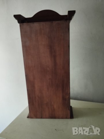 старо дървено шкафче за стена, снимка 5 - Други ценни предмети - 41932090