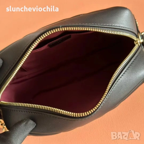 Дамска чанта GG Marmont small camera bag gucci, снимка 4 - Чанти - 53122216