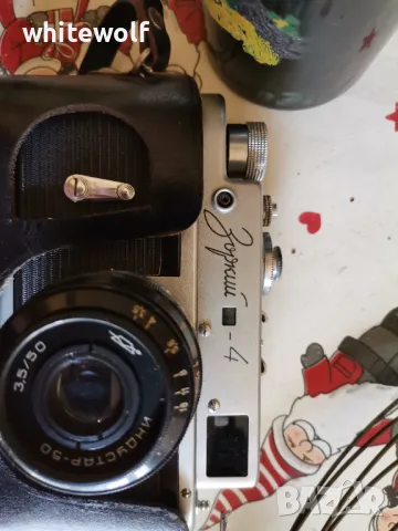 фотоапарат Зоркий, снимка 3 - Фотоапарати - 49878502