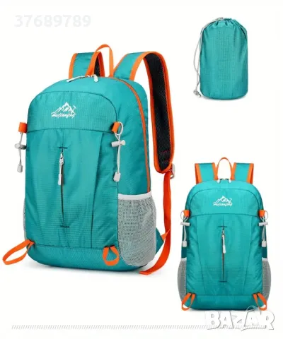 Водоустойчива ултралека раница - сгъваема!, снимка 3 - Раници - 48522686