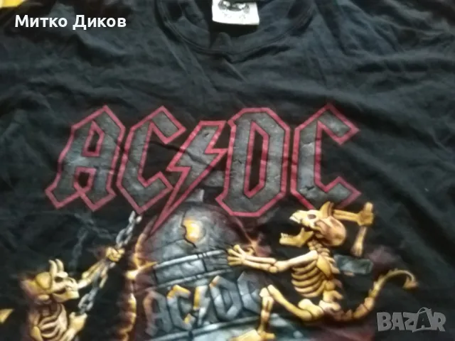 ACDC Bells Bells I got my=== тениска дълъг ръкав  размер Л, снимка 3 - Тениски - 49963668