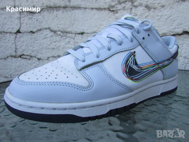 Мъжки маратонки Nike Dunk Low 3D Swoosh, снимка 4 - Маратонки - 52529776