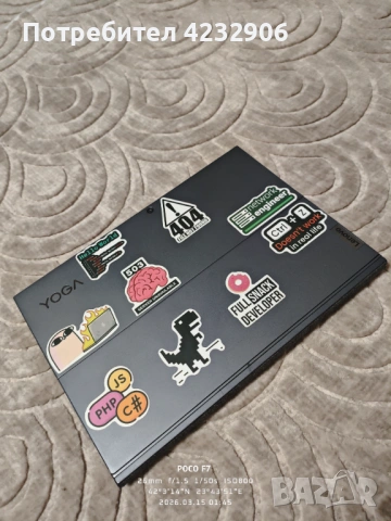 Lenovo Yoga Duet 7, снимка 3 - Лаптопи за работа - 53867256