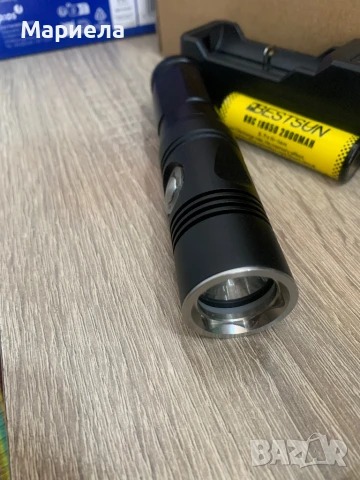 LED Фенер Sup Fire / 2800mAh / Зарядна Станция / Димиране, снимка 4 - Други - 50545217