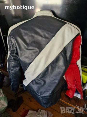 Мото екип Yamaha естествена кожа 54 размер , снимка 3 - Аксесоари и консумативи - 53748122