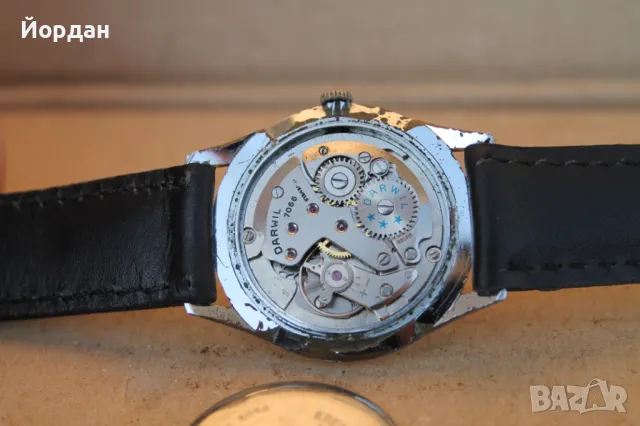 Швейцарски мъжки часовник ''Darwil Spezial Flat'''', снимка 10 - Мъжки - 48157450