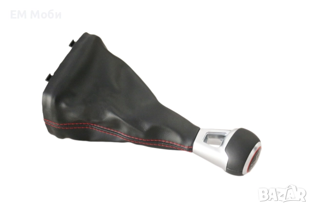 Топка с Маншон Кожа Скоростен Лост за Audi A3 S3 8P S-line Sportback 2003-2012 5 скорости, снимка 7 - Аксесоари и консумативи - 51743429