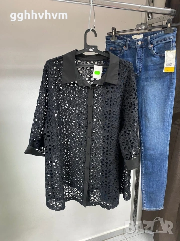 дантелена риза, снимка 3 - Ризи - 53804422