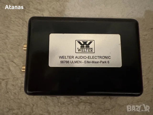 WELTER DAC и CD филтър, снимка 2 - Други - 56298916