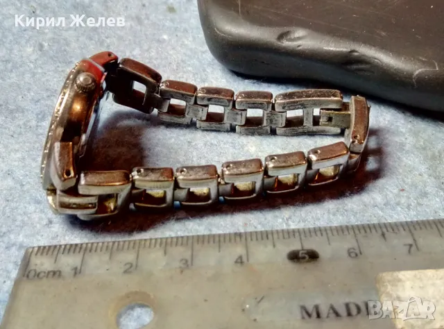 OMAX QUARTZ Crystal WATERPROOF JAPAN MOVT Моден ДАМСКИ ЧАСОВНИК ОМАКС с БЛЕСТЯЩИ КРИСТАЛИ 36774, снимка 6 - Дамски - 48289430