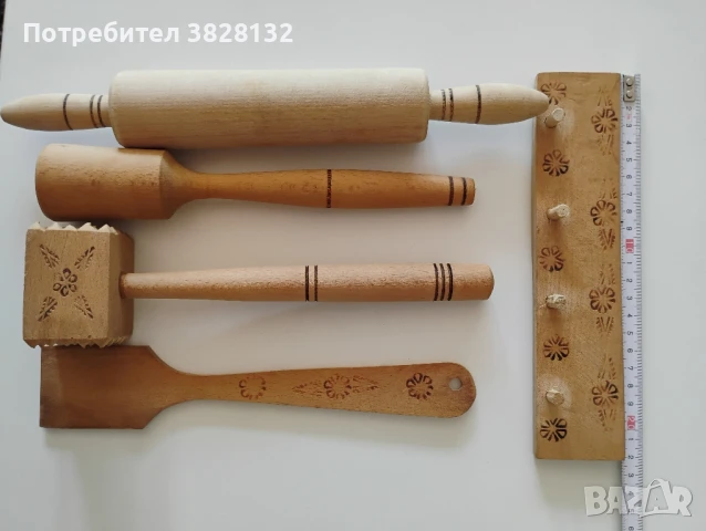 стар комплект кухненски инструменти, снимка 6 - Колекции - 51072590