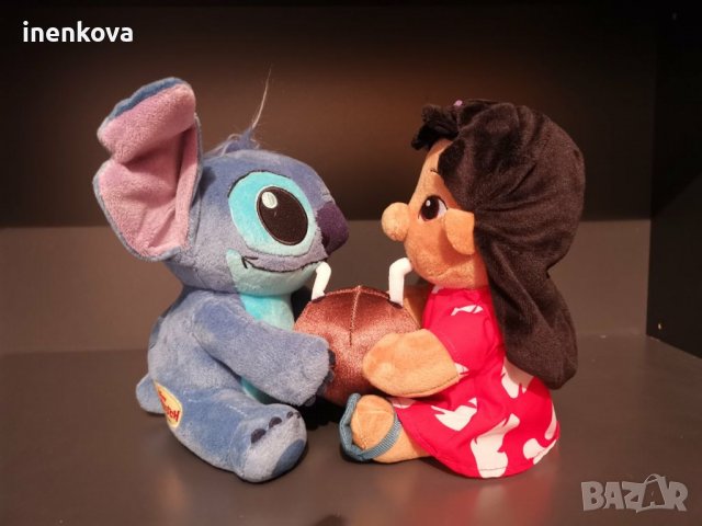 Лило и Стич плюшена играчка - Дисни Стор Disney Store 