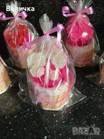 букет от Рози за Цветница, снимка 6 - Изкуствени цветя - 49517276