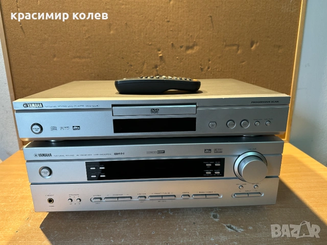 ресивър и двд плеър на "YAMAHA", снимка 2 - Ресийвъри, усилватели, смесителни пултове - 53724828