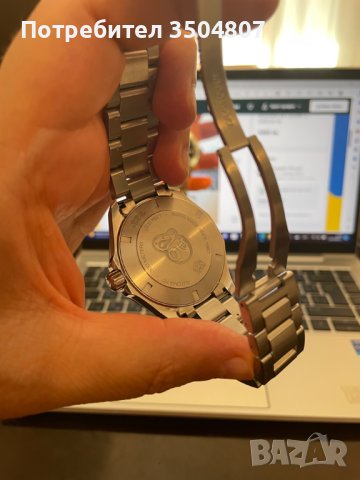 Мъжки часовник TAG HEUER AQUARACER CALIBRE 5 43 mm 300 m - 5995.00 лв., снимка 5 - Мъжки - 42316747