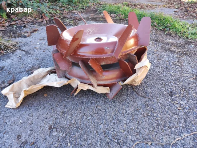 Метални колела за мотофреза - Руски Комплект 2 броя