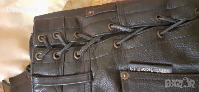 Продавам кожени панталони, снимка 5 - Панталони - 51710082