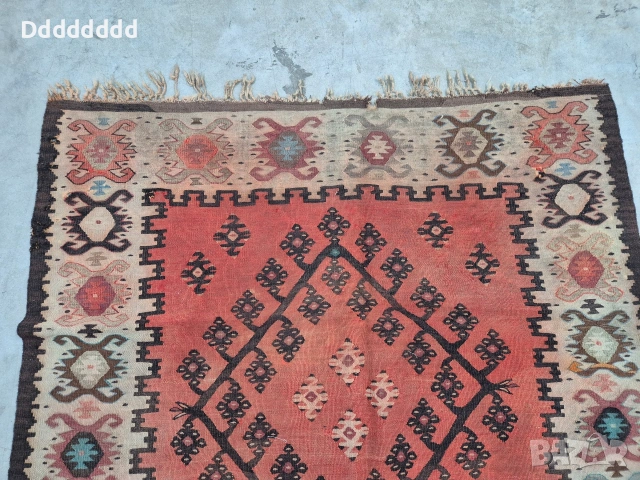 Стар Пиротски килим, снимка 5 - Килими - 53302001