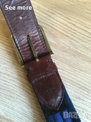 Massimo Dutti мъжки колан, снимка 5 - Колани - 52174920