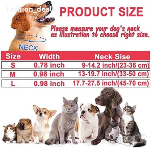 Нов нашийник каишка за куче отразяващ найлон обучение и разходка , снимка 3 - За кучета - 41447927