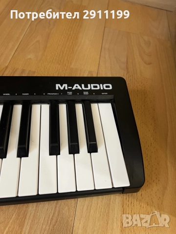 MIDI клавиатура M-Audio за ремонт/части, снимка 3 - Ресийвъри, усилватели, смесителни пултове - 56159648