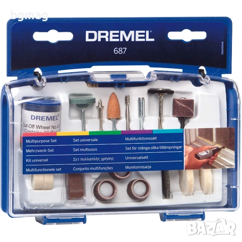 DREMEL 687-мултифункционален комплект консумативи, снимка 5 - Други инструменти - 51912730
