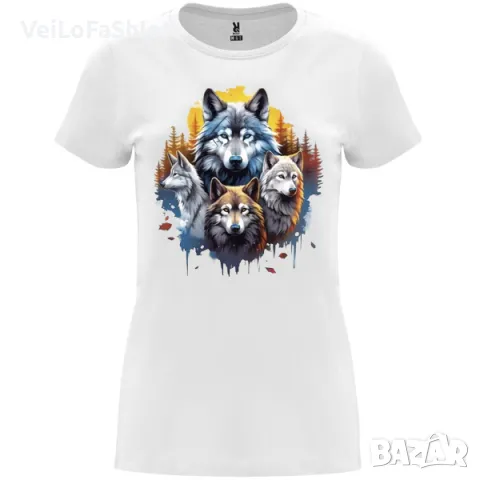 Нова дамска тениска с Вълци