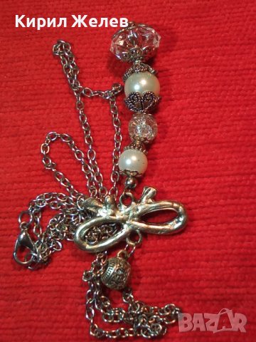 ПОСРЕБРЕН АРТ ДЕКО СТИЛ ВИНТИДЖ МЕДАЛЬОН 9101