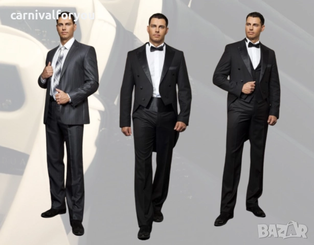 Луксозни мъжки костюми под наем , снимка 2 - Костюми - 44877078